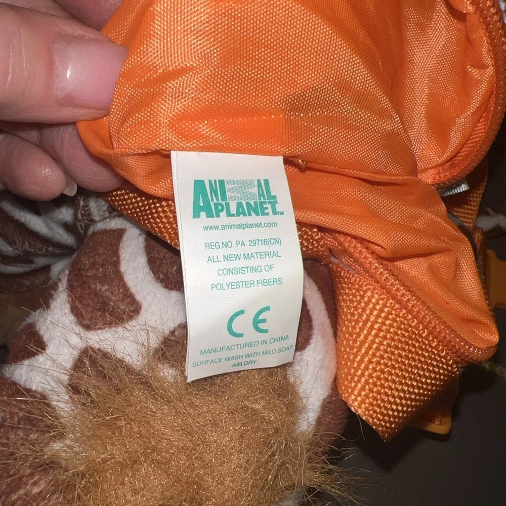 Giraffe Plush Backpack Safety Anti-lost Harness w leash Bag by Animal Planet NEW